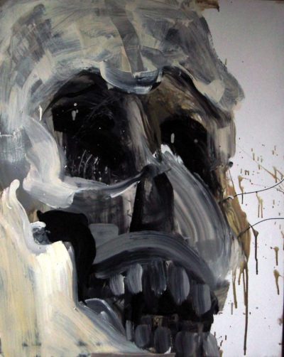 Klaus Becker - Oil on Canvas - Der Tod - 100x80cm