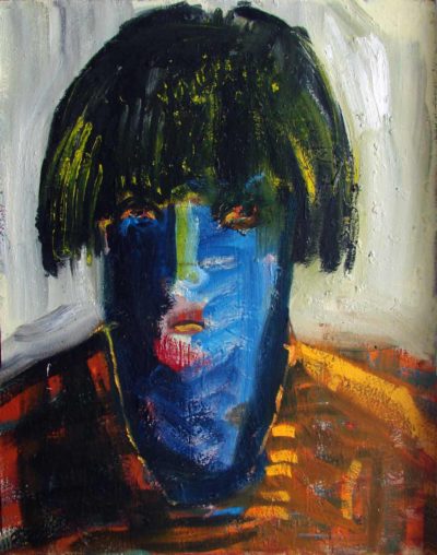 Klaus Becker - Oil on Masonit - Women from Jamaica - 120x95cm