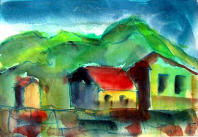 Klaus Becker - Watercolour - Provence - 1